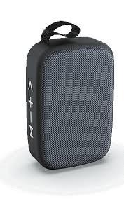 Acoustic Wireless Portable Speaker High Performance Driver With Full-Range Sound Black