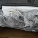 UPPAbaby RumbleSeat V3 Second Lower Seat - Compatible with Vista V2 and Vista V3 - All-Weather Seat + Magnetic Buckle Adapters Included - Greyson (Charcoal Mlange/Carbon Frame/Saddle Leather)