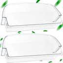 Refrigerator WPW10710203 Door Shelf (2 Pack) Compatible for Whirl-pool,Ken-more Bin Replacement,Fit for Refrigerator WRS571CIDM01 WRS588FIHZ00 WRS588FIHZ04 Bin