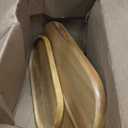 Acacia Wooden Serving Trays Set of 2 - Rectangular Oval Shaped Wood Plates for Charcuterie Cheese Bread Fruit Vegetable Dip Sushi - Rustic Serving Platter Shallow Dishes -14x7 & 11x5.5 In.