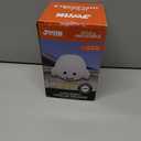 JOYIN Halloween Inflatable Outdoor Decorations, 4.5ft Inflatable Cute Ghost Decoration Lying On The Roof with LEDs, Halloween Blow Up Yard Decor for Parties Roof Decor White