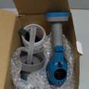 Tilswall Paint Sprayer, Cordless Paint Sprayer for Dewalt 20V Battery,100 Din/s Viscosity,Ultra-Lightweight Electric Spray Paint Gun for House Painting,Furniture,Wall,Iron Fence(Battery Not Included) (Blue)