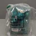 Civaner 24 Pcs Glitter Christmas Ball Ornaments Set 3.2'' 2.4'' 1.6'' Christmas Tree Ornaments Hanging Sequin Shatterproof Balls for Xmas Tree Wreath Garland Xmas Home Decor (Teal)