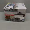 BLACK+DECKER 16-Cup Rice Cooker, RC516, 8-Cup Uncooked Rice, Steaming Basket, Removable Non-Stick Bowl, One Touch