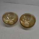 BESTSTAR Clear and Gold Gliter Plastic Serving Bowls 16 Pack 54oz – Angled Disposable Party Bowls for Chips, Salad, Fruit & Candy – Heavy Duty Clear Serving Bowls for Parties, Buffet, Christmas