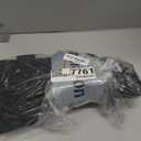 ICEFANG GN3 Tactical Dog Harness with 6X Buckle, Dog Molle Vest with Handle, 3/ 4 Body Coverage, Hook and Loop Panel for ID Patch, No Pulling Front Clip (M (25"-31" Girth), Black)