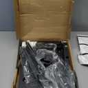 Hemudu Keyboard Tray Under Desk Pull Out with Extra Sturdy C Clamp Mount System, 27.3 (32.5 inch Including Clamps) x 11 Inch Slide-Out Platform Computer Drawer for Typing Black