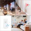 Motion Sensor Door Chime, METAK Wireless Motion Detector Alarm Indoor for Business When Entering/Home Doorway/Store Entrance/Garage Security, Pet/Elderly/Dementia Monitoring Buzzer,PIR Door Entry Bell