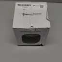 Miorcols Ultrasonic Retainer Cleaner, 48kHz Denture Cleaner Machine with Dual Mode Digital Timer for Braces, Night Guard, Mouthguard, Toothbrush, Jewelry, 7.8OZ Dental Cleaning Pod (Black)