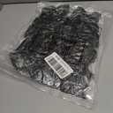 Syhood 30 Pcs Burlap Bows Christmas Knot Handmade Ribbon Natural Rustic Burlap Bows Wreath Decorative Bowknot Ornaments for Christmas Tree Home Decoration Festival Party Supplies(Black)