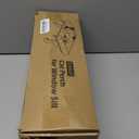 Zakkart Cat Perch for Window Sill with Bolster - Orthopedic Hammock Design with Premium Hardwood & Robust Metal Frame - Cat Window Seat for Large Cats - Natural Color Wood Gray Bed, XLarge 26.4''W