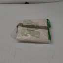 TOPDesign 1-Pack Canvas Tote Bag with an External Pocket, Reusable Grocery Shopping Bag, Top Zipper Closure, Daily Essentials (Brown/Natural)