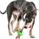GURU Pet: Adjust-A-Chew - Medium - Dog Toy, Holds Various Shaped Treats & Bones, Bacon-Flavored Textured Ends, Durable Bone-Shaped, Interactive Play