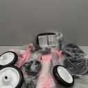 Umatoll Tricycle for Toddlers 2-5 Year Old, Ajustable Toddler Bike Outdoor Toys, Birthday Gift for Girl Age 2-4, Trike with Light up Wheels (Pink)