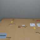 Rustic White Mirrors for Bathroom 24" X 36", Hanging Distressed Finish Carved Wood Scalloped Farmhouse Wall Mirror, Decorative Arched Corner Vintage Mirror, Boho Rectangular Mirrors