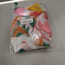 Life Size Pink Gingerbread House Christmas Decoration Holiday Backdrop for Indoor Outdoor Display  Gingerbread House Decor for Christmas Party Decorations & Photo Booth Prop, 65 x 71 Inches