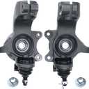 Front Steering Knuckle & Wheel Bearing Hub Assembly Fit for 2011 2012 2013 Ford Transit Connect 698-467 698-466 LK013 LK014