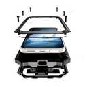 Lunivop for Google Pixel 10 Pro XL Case Metal Heavy Duty Phone Case Built-in Screen Protector Full Body Protective Dust Proof Military - Grade Rugged (6.8 '' Black)