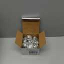 Mtlee 20Pcs Disco Balls Decoration Mirror Disco Ball for Christmas Tree Flies Assorted for Party Decor Hanging Mini Glass Different Size Reflective with Rope for DIY Wedding Music Prom Props (2.4 Inch, 2 Inch, 1.6 Inch, 1.2 Inch)