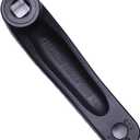 Universal Bike Crank Arm,175mm Left Crank Arm,Crank Arm Left Available in Diamond Hole and Square Hole for City Bike,Folding Bike,MTB,Ebike,Road Bike,Exercise Bike