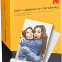 2 x KODAK Mini 2 Retro 2x3 Portable Photo Printer, 8 Sheets, Bluetooth Smartphone Printer for iPhone & Android, Instant Color Prints, 4PASS Dye Sublimation, Yellow