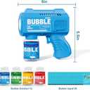 8-Pack Automatic Bubble Gun,Bubble Machine Blower Outdoor Toys for Toddlers Ages 1-8 Gifts Wedding Party Favors