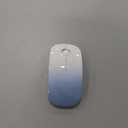 Bluetooth Wireless Mouse - (BT5.1+USB) Dual Connectivity, Quiet Click, Low Power, and 1600 DPI, Portable Cordless Mouse for Laptop, MacBook Pro/Air, iPad (Gradient Sky Blue)