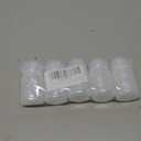 1 oz Wide Mouth Lab Reagent Bottle, Laboratory Grade Chemical Container, Sealed Leak-proof Translucent HDPE Bottle, Pill Bottle, Water Sample Bottle(5 Pcs)