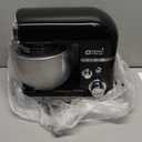 Kitchen in the box Stand Mixer,3.2Qt Small Electric Food Mixer,6 Speeds Portable Lightweight Kitchen Mixer for Daily Use with Egg Whisk,Dough Hook,Flat Beater (Black)