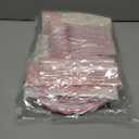 161PCs Pink Bow Party Supplies Pink Coquette Plates Napkins Cups Tablecloth Straws Forks Spoons Knives for Birthday Party Bachelorette Decor Bridal Engagement Coquette Party Supplies for 20 guests