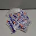 U-100 Syringe 1ml/cc 31G 5/16" Scientific Lab Syringes, Pack of 25, Disposable Individual Package