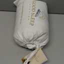 Good Sleep Bedding 800 TC Queen Fitted Sheet Only, Soft & Breathable Fitted Bed Sheets, Luxury Hotel Style 16" Deep Pocket Fitted Sheet, Sateen Weave - White