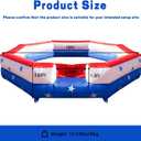 Inflatable Gaga Ball Pit 15Ft with Built-in Blower, Portable Gaga Balls Pit for Indoor & Outdoor School Family Activities, Kids Ball Pit for Sport Games, Easy to Setup