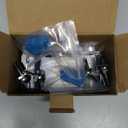 Iwillink 10Gbps Ethernet Wall Plate CAT6A, 1-Port Keystone Wall Plate and Jack Outlet, RJ45 Wall Plates with Single Gang Low Voltage Mounting Bracket - 2 Pack