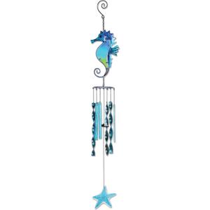 Sunset Vista Design Studios Beach Collection Wind Chime, Sea Horse 30inch