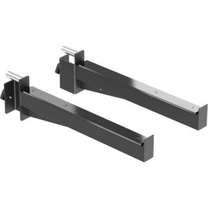 Synergee Safety Arms for Power and Squat Racks. Barbell Spotter Arms Compatible with 2x2, 2x3, and 3x3 Racks. Heavy-Duty Lifting Support for Squats, Bench Press, and Strength Training