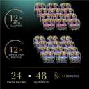 Sheba Perfect Portions Wet Cat Food Pate, Sustainable Salmon and Tender Whitefish & Tuna Entree, Cat Food Wet Recipe Variety Pack, 2.6 oz. Twin-Pack Trays (12 Count, 24 Servings) (Pack of 2)