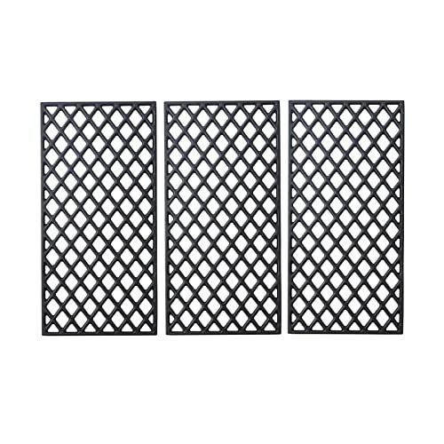 Grill Grate GR2210601-MM-00 Replacement Parts for Members Mark 5 Burner Gas Grill GR2210601-MM-00 Sam's Club Cooking Grids Cast Iron Grill Grates Broil King BBQ Rankam Grill Parts, 3 Pack