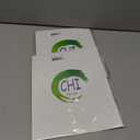 2 x LANCHI95 3 Pcs 8x10in Christmas Wall Art Prints, Santa Claus Reindeer With Sleigh, Large Aesthetic Christmas Art Poster Decorative Poster Room Decor For Living Room Bathroom (UNFRAMED)