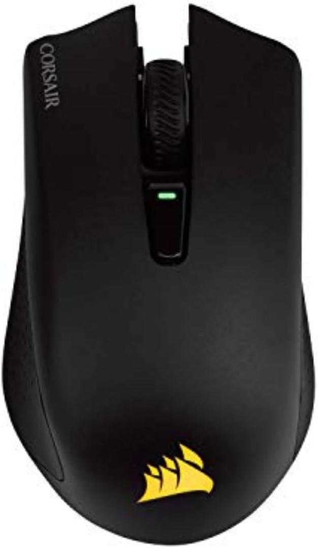 Corsair Harpoon Wireless RGB Lightweight FPS/MOBA Gaming Mouse  10,000 DPI  6 Programmable Buttons  Low-Latency Bluetooth  iCUE Compatible  PC, Mac, PS5, PS4, Xbox  Black