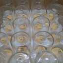 20 Pack Glass Cups with Bamboo Lids and Glass Straws 16oz Clear Glass Tumblers Beer Can Shaped Drinking Glasses Iced Coffee Cups, Cute Tea Cups for Whiskey, Soda, Cocktail, Gift