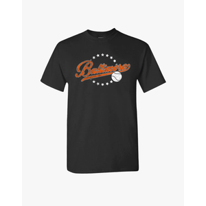 Team Vintage Style Men's T-Shirt for Baseball Fans Medium