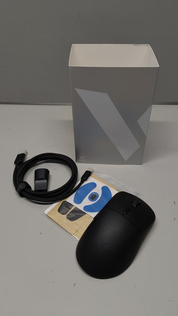 Rapoo VT3 Max Gen-2 Wireless Gaming Mouse, True 8K Wireless Polling Rate, 53g Lightweight, Up to 500 Hr Battery, Nordic nRF54L15 MCU, 100-Million Mechanical Switch, 10 Programmable Buttons, Macro Enabled, Black