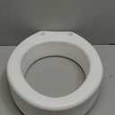 Carex Toilet Seat Riser, Elongated Raised Toilet Seat Adds 3.5 inches to Toilet Height, for Assistance Bending or Sitting, 300 Pound Weight Capacity Toilet Riser