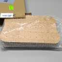 2 Pack Bamboo Skewer Holder, 90 Holes Fruit Kabobs Cocktail Pick Stand, Appetizer Food Display Serving Curved Board for Party, Buffet, Catering Event