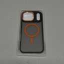 Magnetic 3 in 1 for iPhone 17 Pro Max Case, [Omni-Directional Protection] with 1x Screen Protector + 1x Camera Cover, [Seamless Work with Magsafe] Protective Case for iPhone 17 Pro Max Cosmic Orange