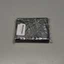 Small Photo Album 4x6 Photo 36 Pockets Plastic Customizable Cover, Mini Portable Photo Book 4x6 Pictures for Wedding Family and Travel (Black) (1 Pack)