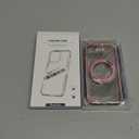 Privacy Case for iPhone 15 with 360Stand [Built-in Anti Peeping Screen Protector] [Compatible with MagSafe] [Magnetic Ring ] Full Body Protective Phone Cover 6.1", Pink