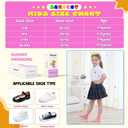 100% Cotton Ankle Socks for Girl, Athletic Moisture Wicking Soft Breathable Cute Socks Small-Medium