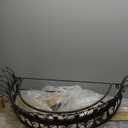 Creative Co-Op Metal Curtain Crown (28.87"L x 13.62"W)